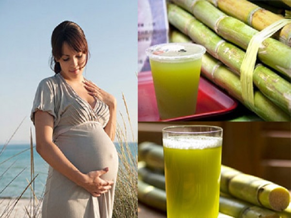 Tác dụng của nước mía với phụ nữ mang thai
